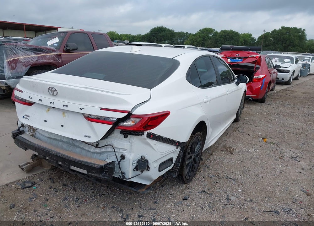 2025 TOYOTA CAMRY VIN: 4T1DBADK3SU524537