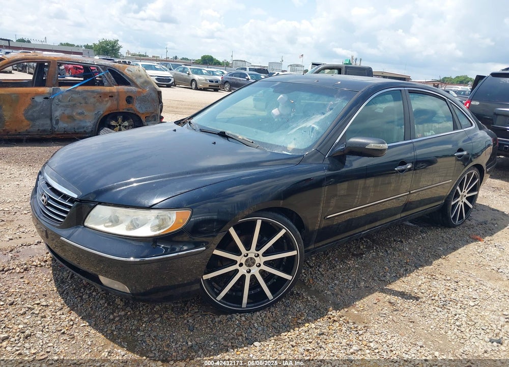 2008 HYUNDAI AZERA VIN: KMHFC46F38A311072