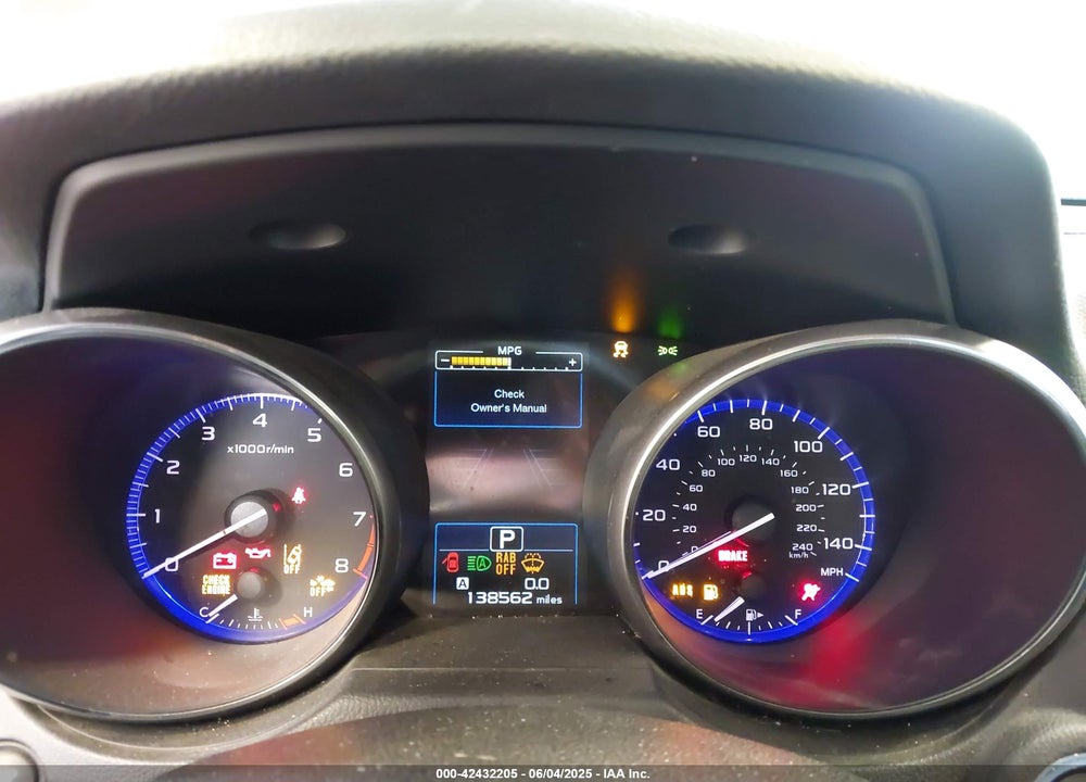 2017 SUBARU OUTBACK 2.5I LIMITED VIN: 4S4BSANC7H3423966