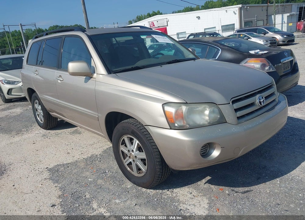 2004 TOYOTA HIGHLANDER V6 VIN: JTEDP21A440019412