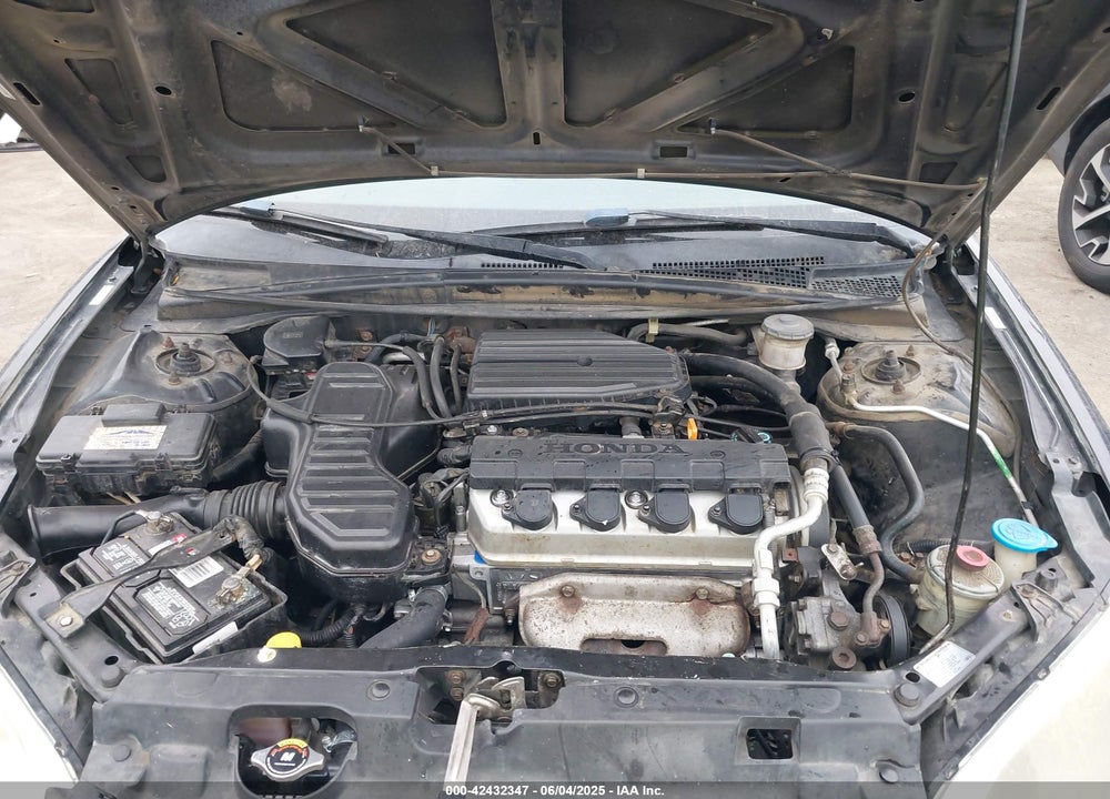 2004 HONDA CIVIC LX VIN: 2HGES16574H605032