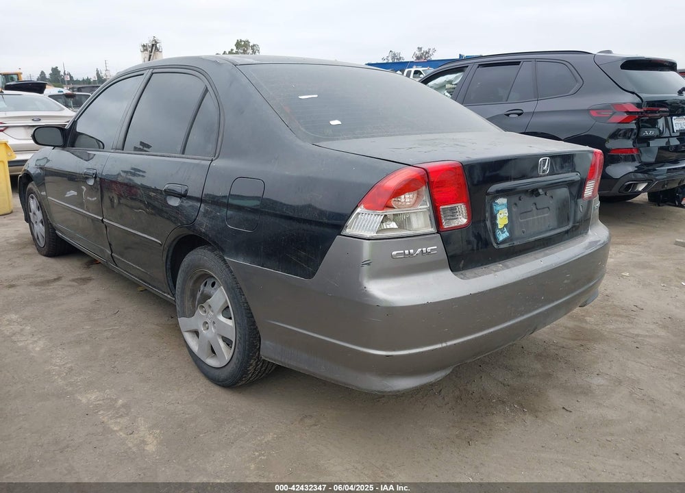 2004 HONDA CIVIC LX VIN: 2HGES16574H605032