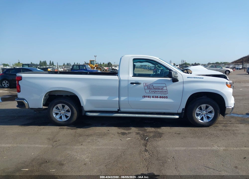 2023 CHEVROLET SILVERADO 1500 2WD LONG BED WT VIN: 3GCNAAED4PG320738