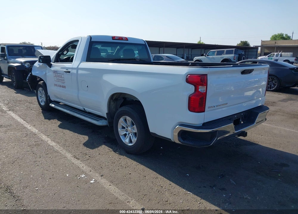 2023 CHEVROLET SILVERADO 1500 2WD LONG BED WT VIN: 3GCNAAED4PG320738
