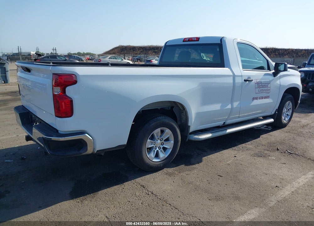 2023 CHEVROLET SILVERADO 1500 2WD LONG BED WT VIN: 3GCNAAED4PG320738