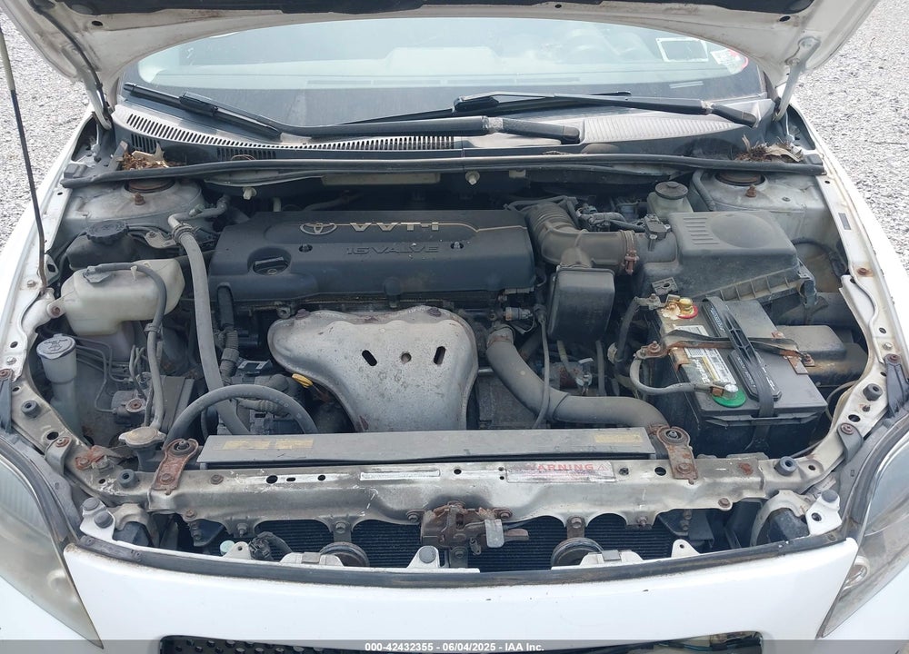 2008 TOYOTA SCION VIN: JTKDE167380261950