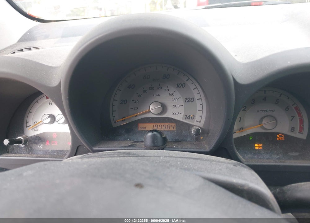 2008 TOYOTA SCION VIN: JTKDE167380261950
