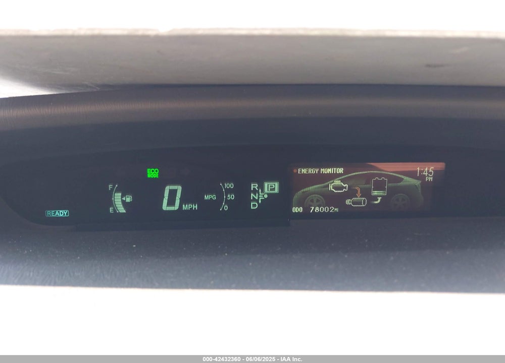 2013 TOYOTA PRIUS TWO VIN: JTDKN3DU3D1689086