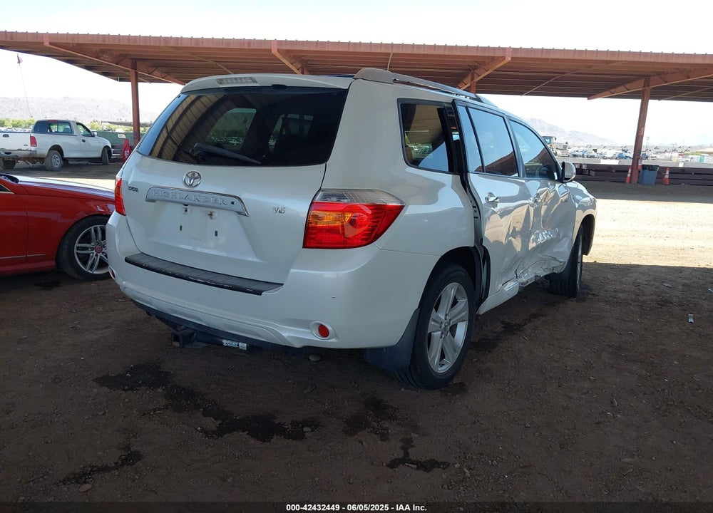 2008 TOYOTA HIGHLANDER LIMITED VIN: JTEDS42A282045977