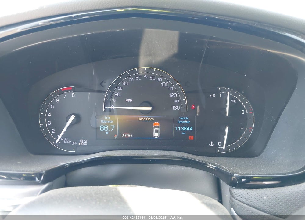 2019 CADILLAC XT5 VIN: 1GYKNFRS0KZ226288