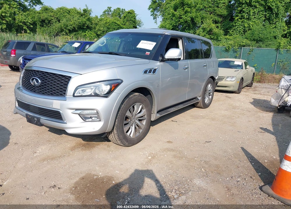 2017 INFINITI QX80 VIN: JN8AZ2NE5H9151695