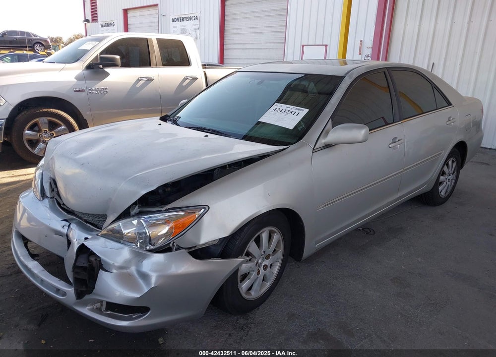 2002 TOYOTA CAMRY VIN: 4T1BF30K22U031400