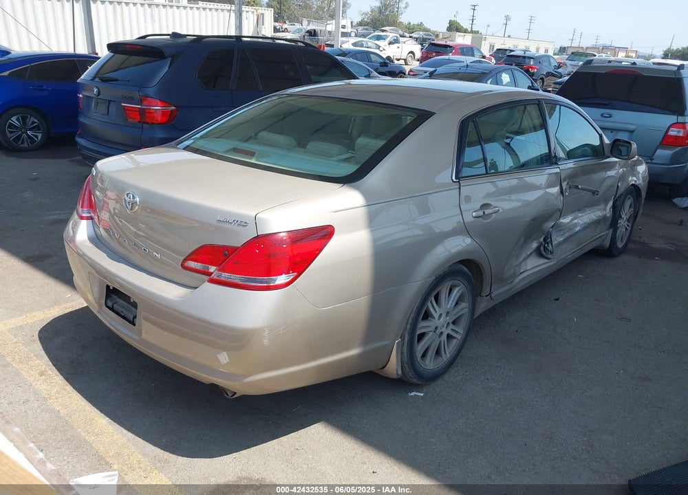 2006 TOYOTA AVALON LIMITED VIN: 4T1BK36B66U119164