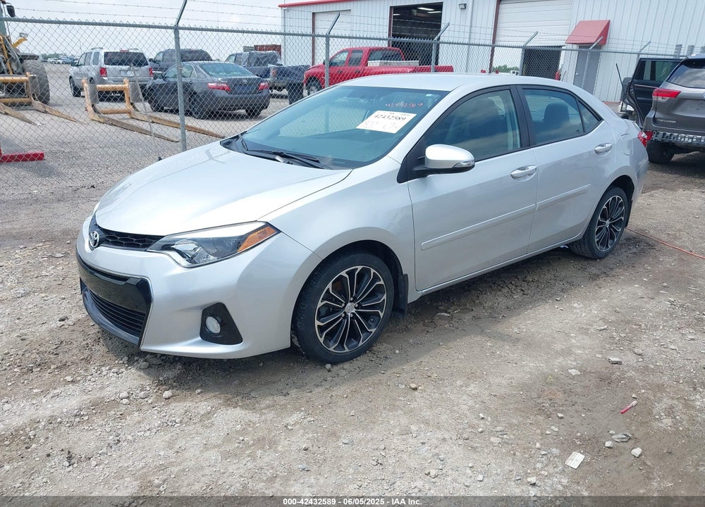 2016 TOYOTA COROLLA VIN: 5YFBURHEXGP557743