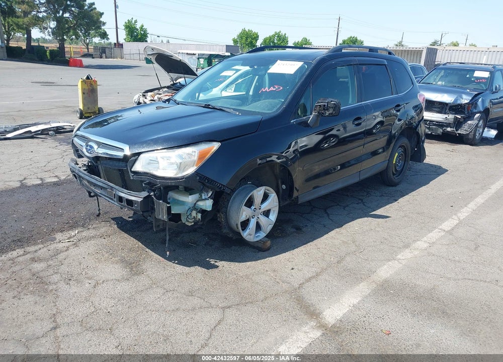 2014 SUBARU FORESTER 2.5I LIMITED VIN: JF2SJAJC9EH461423