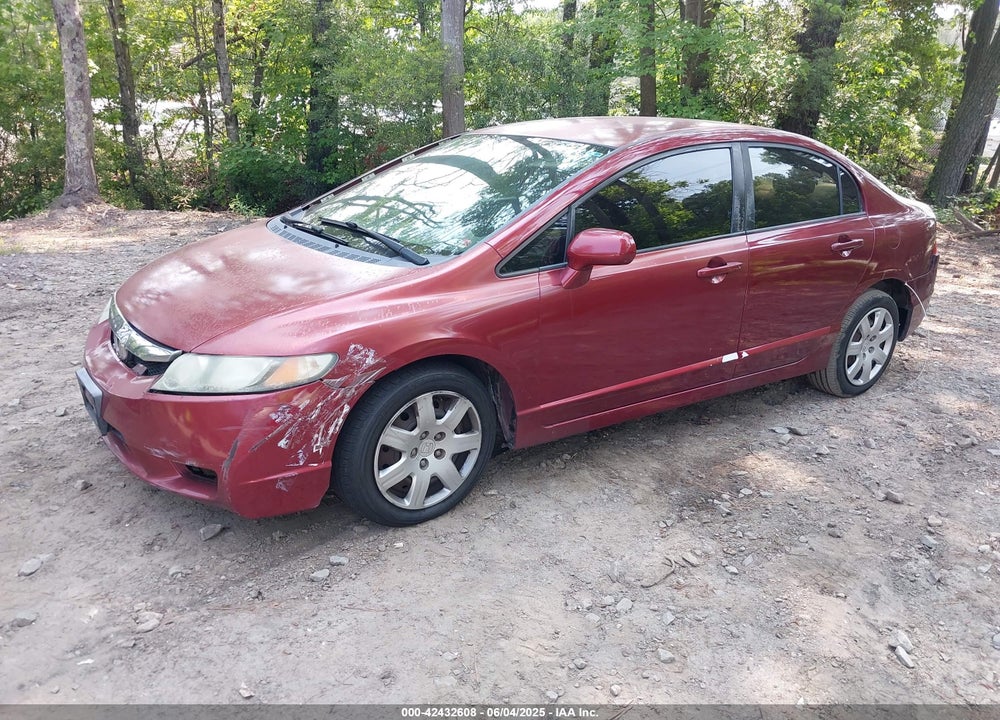 2009 HONDA CIVIC LX VIN: 2HGFA16569H364904
