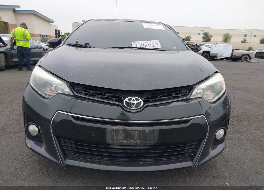 2015 TOYOTA COROLLA S PLUS VIN: 5YFBURHE1FP225026