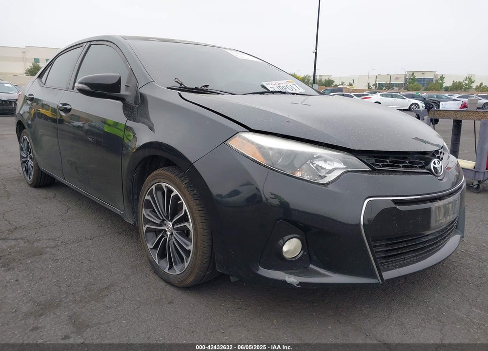 2015 TOYOTA COROLLA S PLUS VIN: 5YFBURHE1FP225026