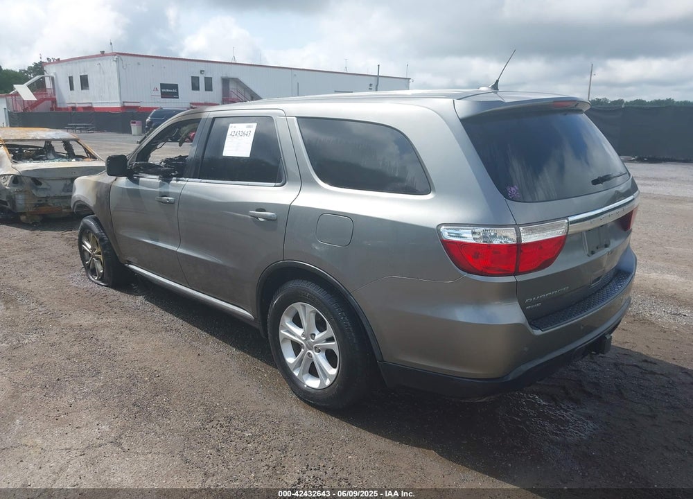 2013 DODGE DURANGO SXT VIN: 1C4RDJAGXDC527657