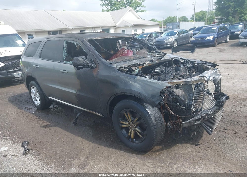 2013 DODGE DURANGO SXT VIN: 1C4RDJAGXDC527657