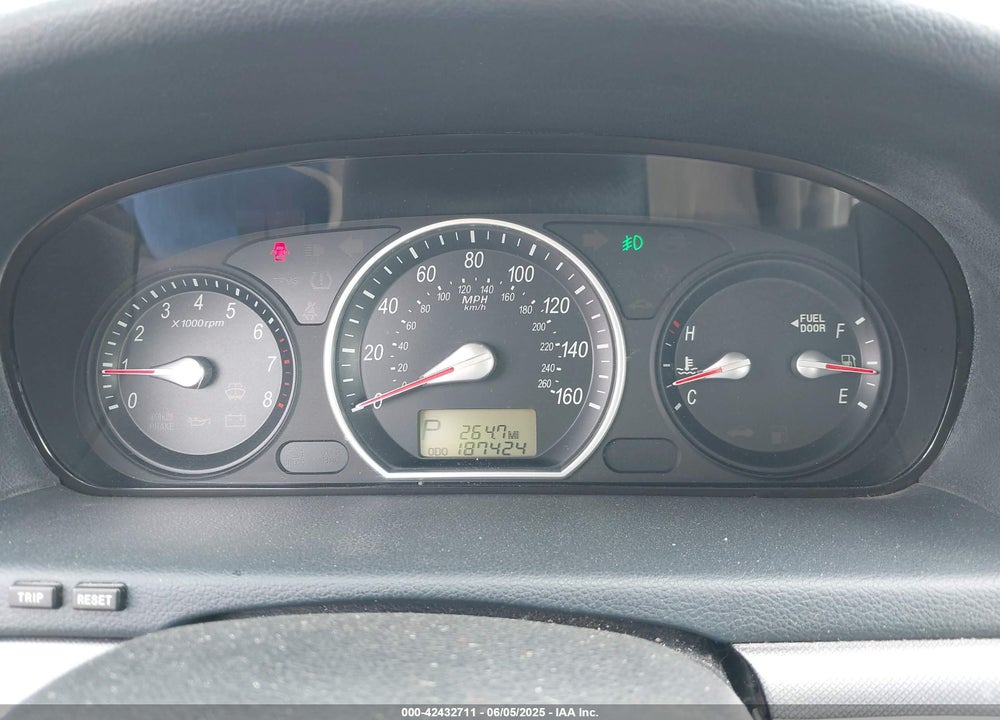 2006 HYUNDAI SONATA VIN: 5NPEU46F06H122821