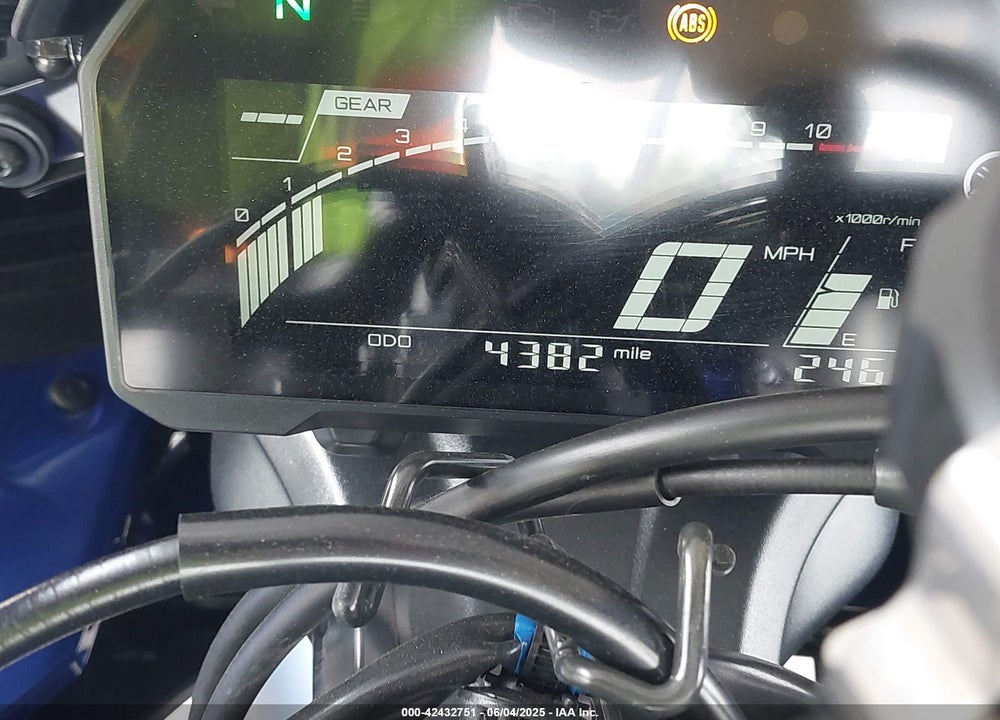 2022 YAMAHA YZFR7 VIN: JYARM38E2NA000673