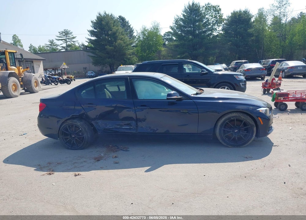 2016 BMW 3 SERIES VIN: WBA8E3G59GNU03802