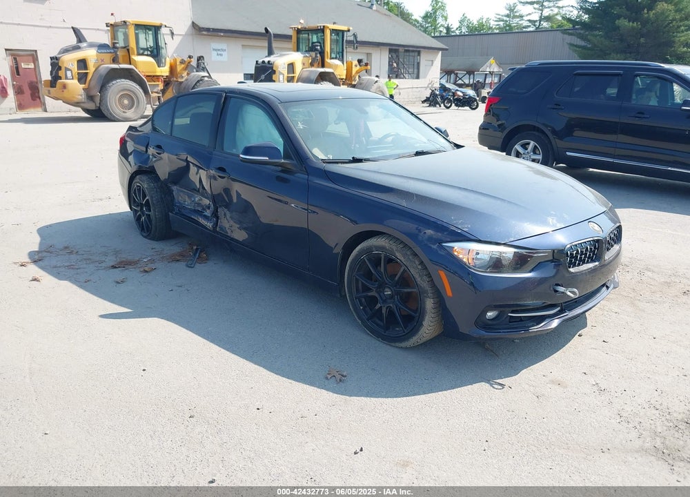 2016 BMW 3 SERIES VIN: WBA8E3G59GNU03802