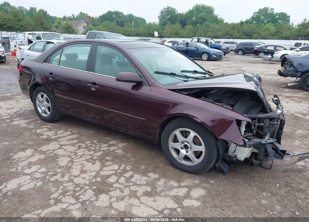 2006 HYUNDAI SONATA GLS V6/LX V6 VIN: 5NPEU46F86H056096