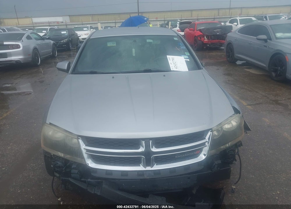 2014 DODGE AVENGER VIN: 1C3CDZCBXEN128098