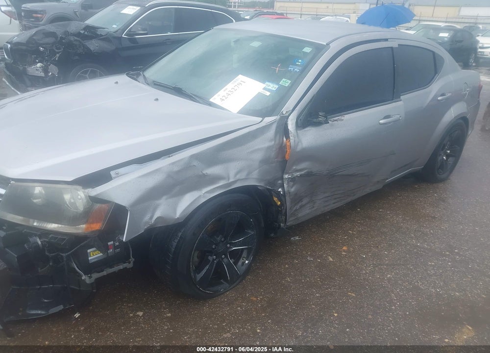 2014 DODGE AVENGER VIN: 1C3CDZCBXEN128098