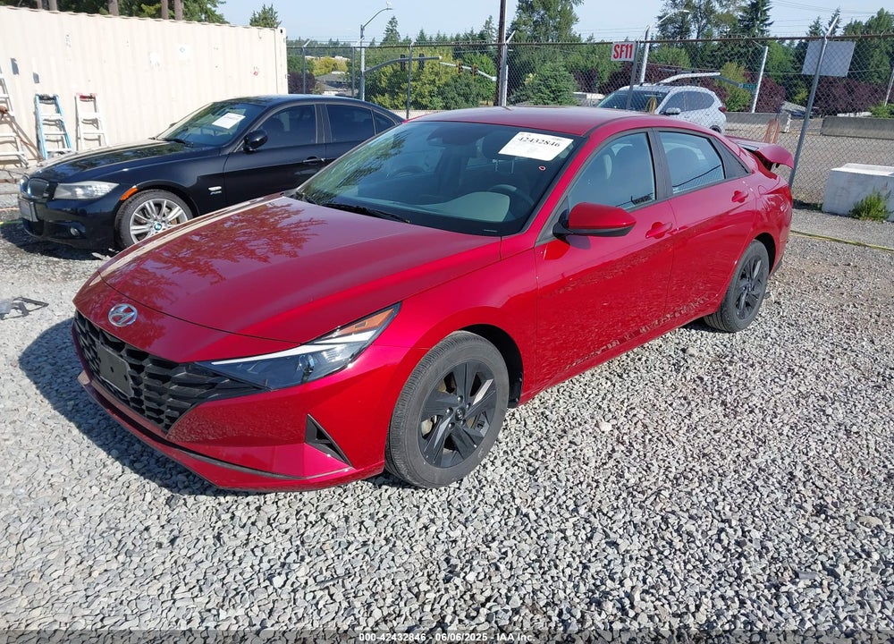 2023 HYUNDAI ELANTRA HYBRID BLUE VIN: KMHLM4AJ2PU081260