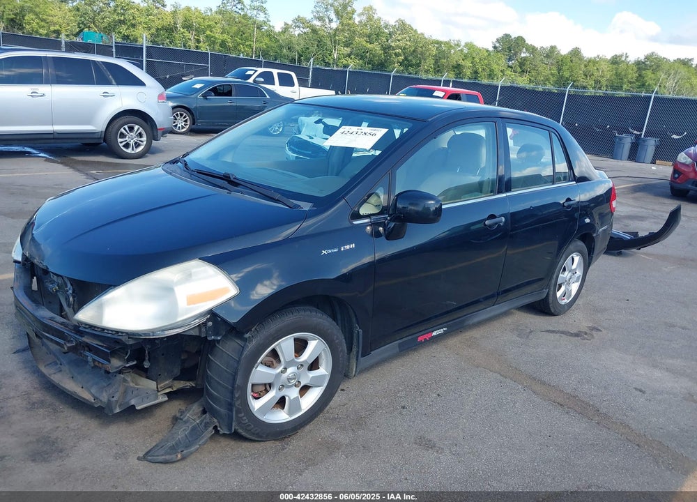2008 NISSAN VERSA VIN: 3N1BC11E08L395752