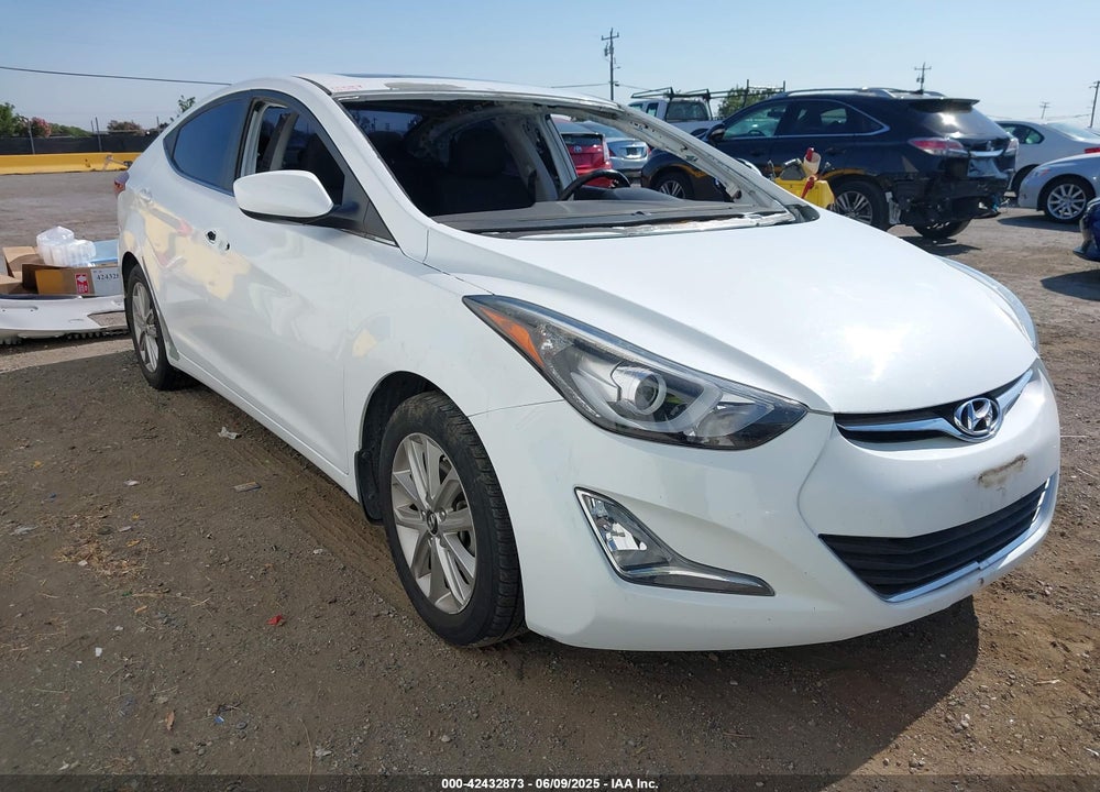 2015 HYUNDAI ELANTRA SE VIN: 5NPDH4AE6FH611903
