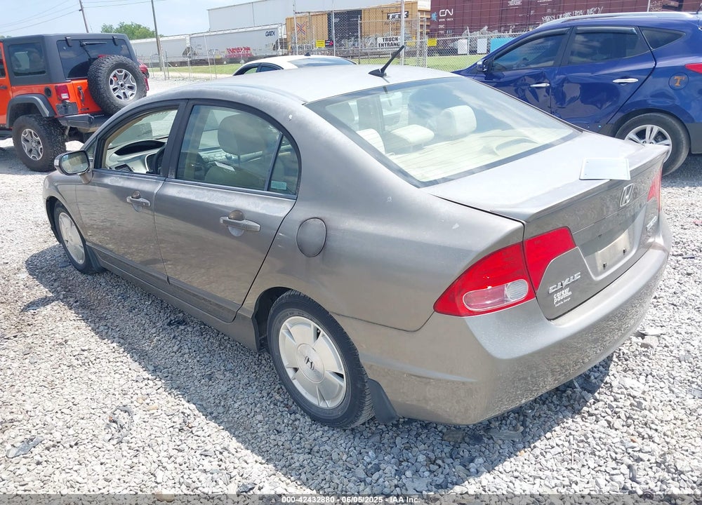 2008 HONDA CIVIC HYBRID VIN: JHMFA36298S001454