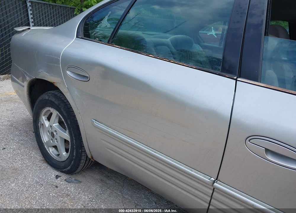 2005 PONTIAC BONNEVILLE SE VIN: 1G2HX52K65U140603