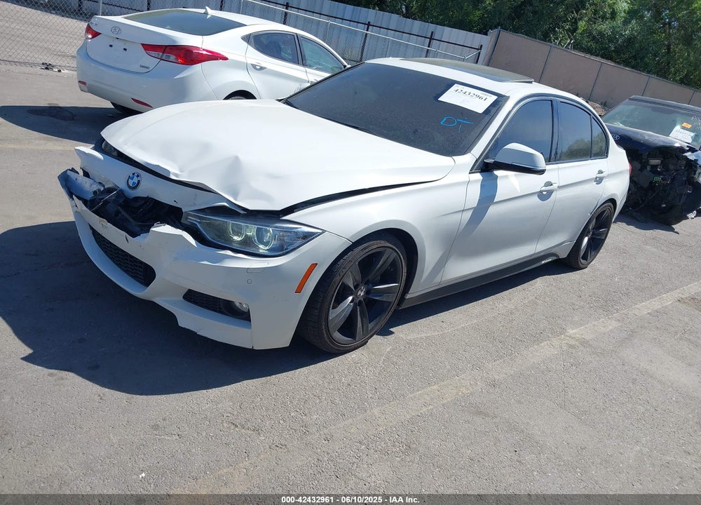 2015 BMW 3 SERIES VIN: WBA3B9G54FNR99390