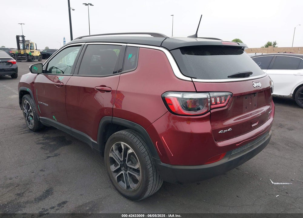2022 JEEP COMPASS LIMITED 4X4 VIN: 3C4NJDCB8NT161598