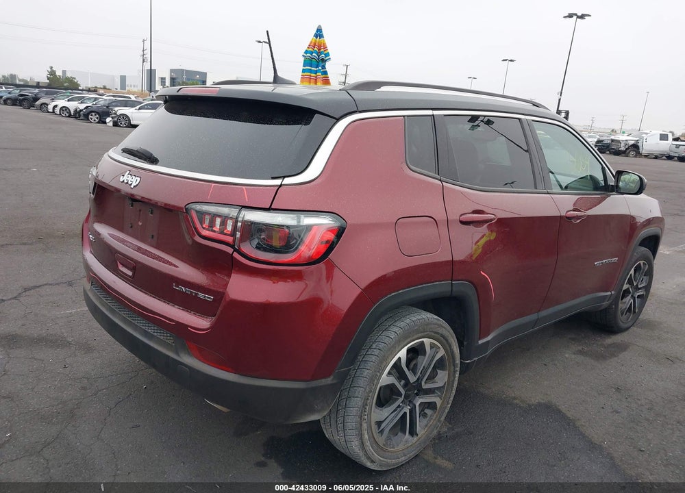2022 JEEP COMPASS LIMITED 4X4 VIN: 3C4NJDCB8NT161598