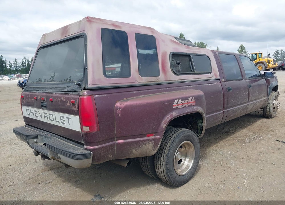 1993 CHEVROLET GMT-400 K3500 VIN: 1GCHK33N7PJ417299
