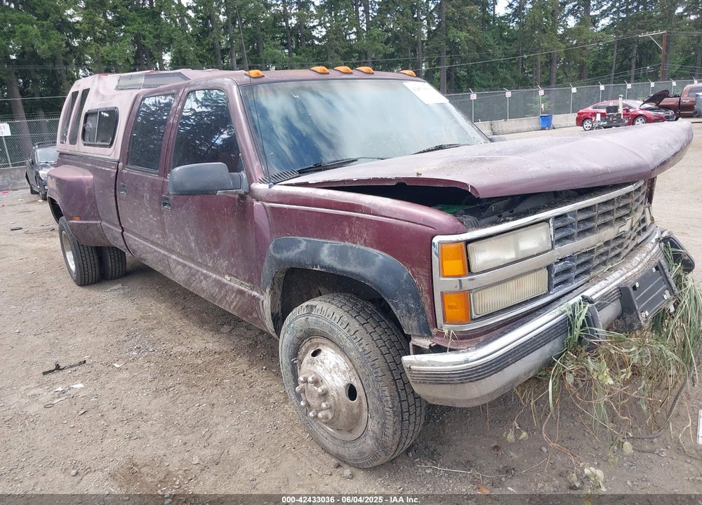 1993 CHEVROLET GMT-400 K3500 VIN: 1GCHK33N7PJ417299