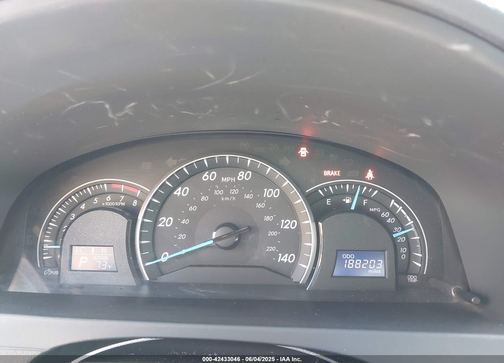 2013 TOYOTA CAMRY VIN: 4T4BF1FK8DR297850