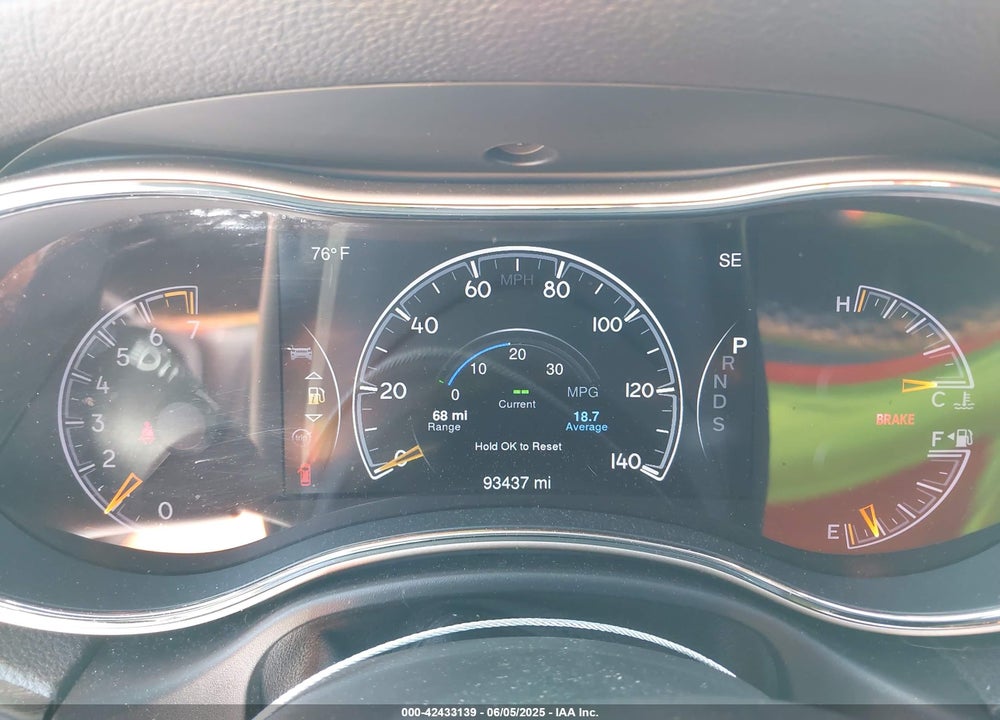 2014 JEEP GRAND CHEROKEE VIN: 1C4RJFAG7EC490171