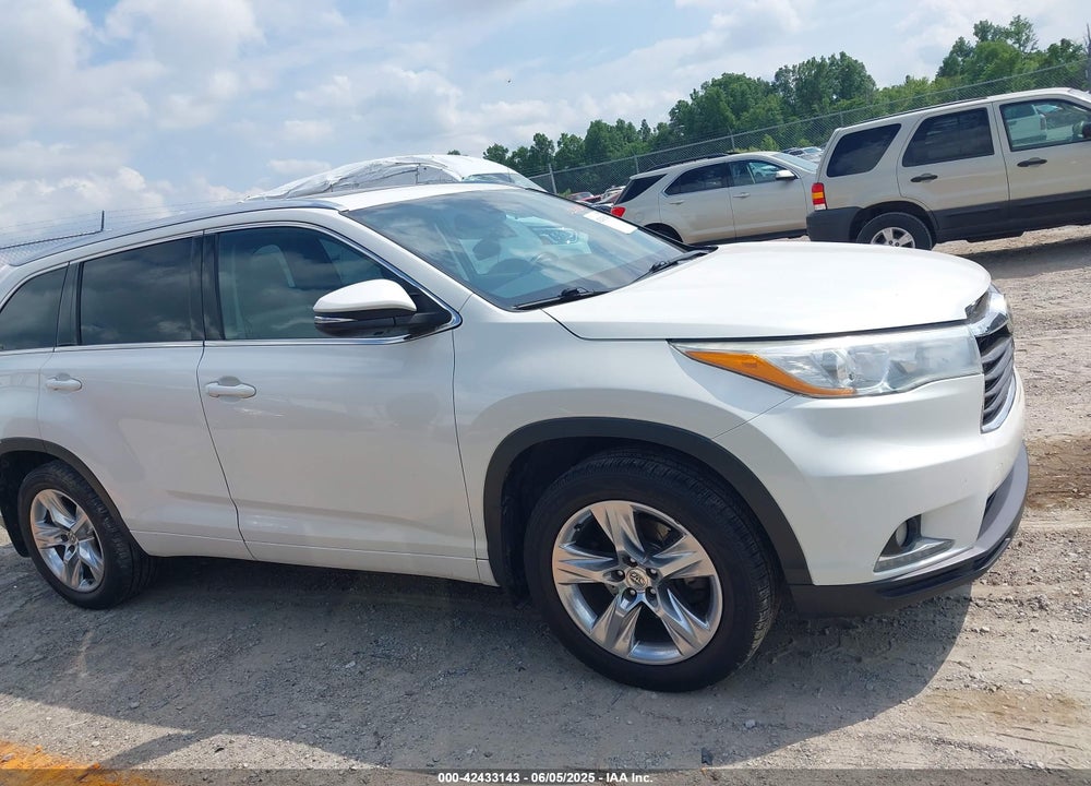2015 TOYOTA HIGHLANDER LIMITED PLATINUM V6 VIN: 5TDDKRFHXFS142875