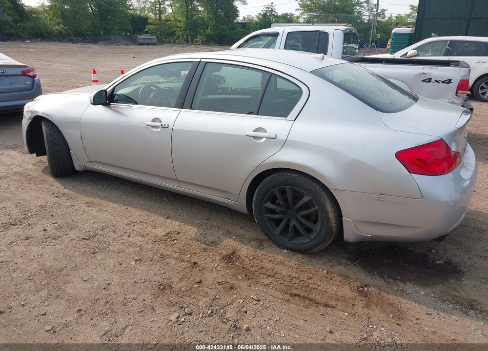2008 INFINITI G35X VIN: JNKBV61F88M274386