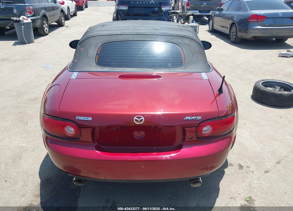 2008 MAZDA MX-5 VIN: JM1NC25F280145381