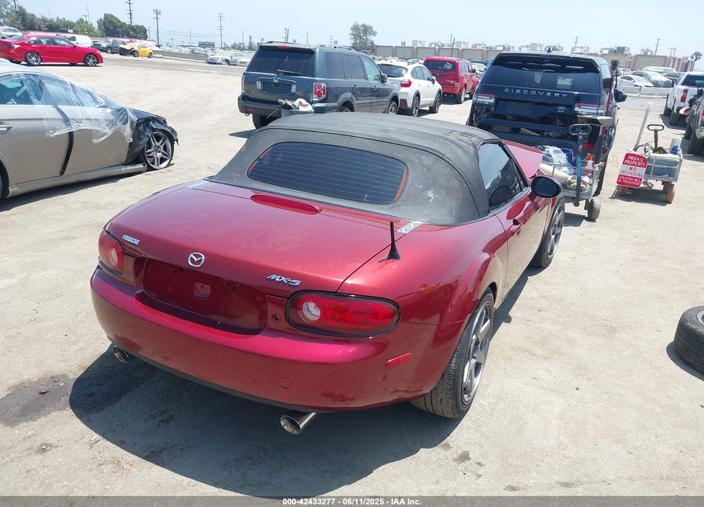 2008 MAZDA MX-5 VIN: JM1NC25F280145381