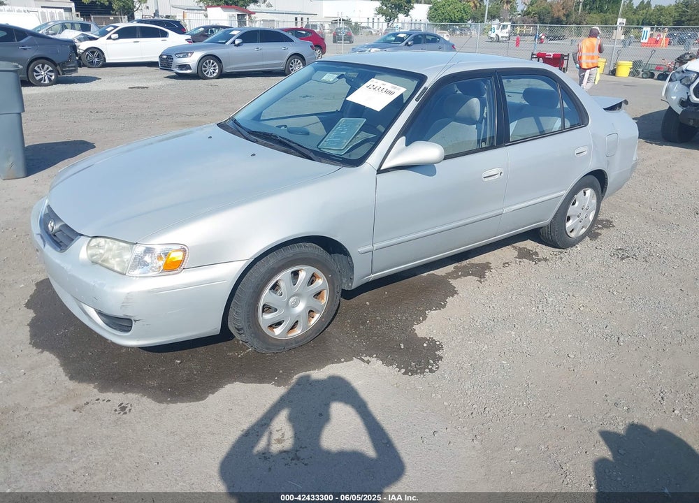 2002 TOYOTA COROLLA LE VIN: 1NXBR12EX2Z637420