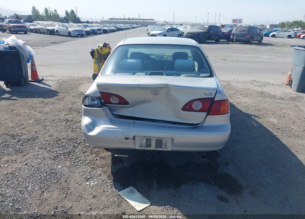 2002 TOYOTA COROLLA LE VIN: 1NXBR12EX2Z637420