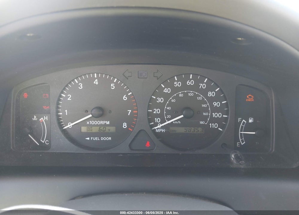 2002 TOYOTA COROLLA LE VIN: 1NXBR12EX2Z637420